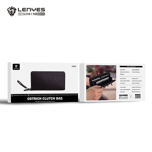OSTRICH CLUTCH BAG - LHB1501 - 2.jpg